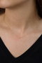 Heliophilia Silver Collar de Plata de Ley 925 en Oro, Talla Única